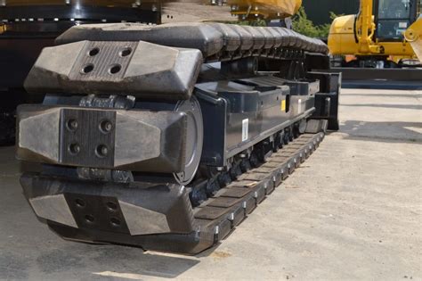 mini excavator hybrid tracks|mini excavator track drive system.